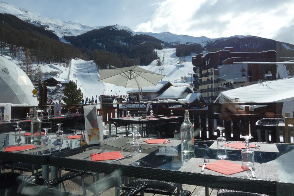 Hotel L'Escale Blanche Les Orres Kültér fotó