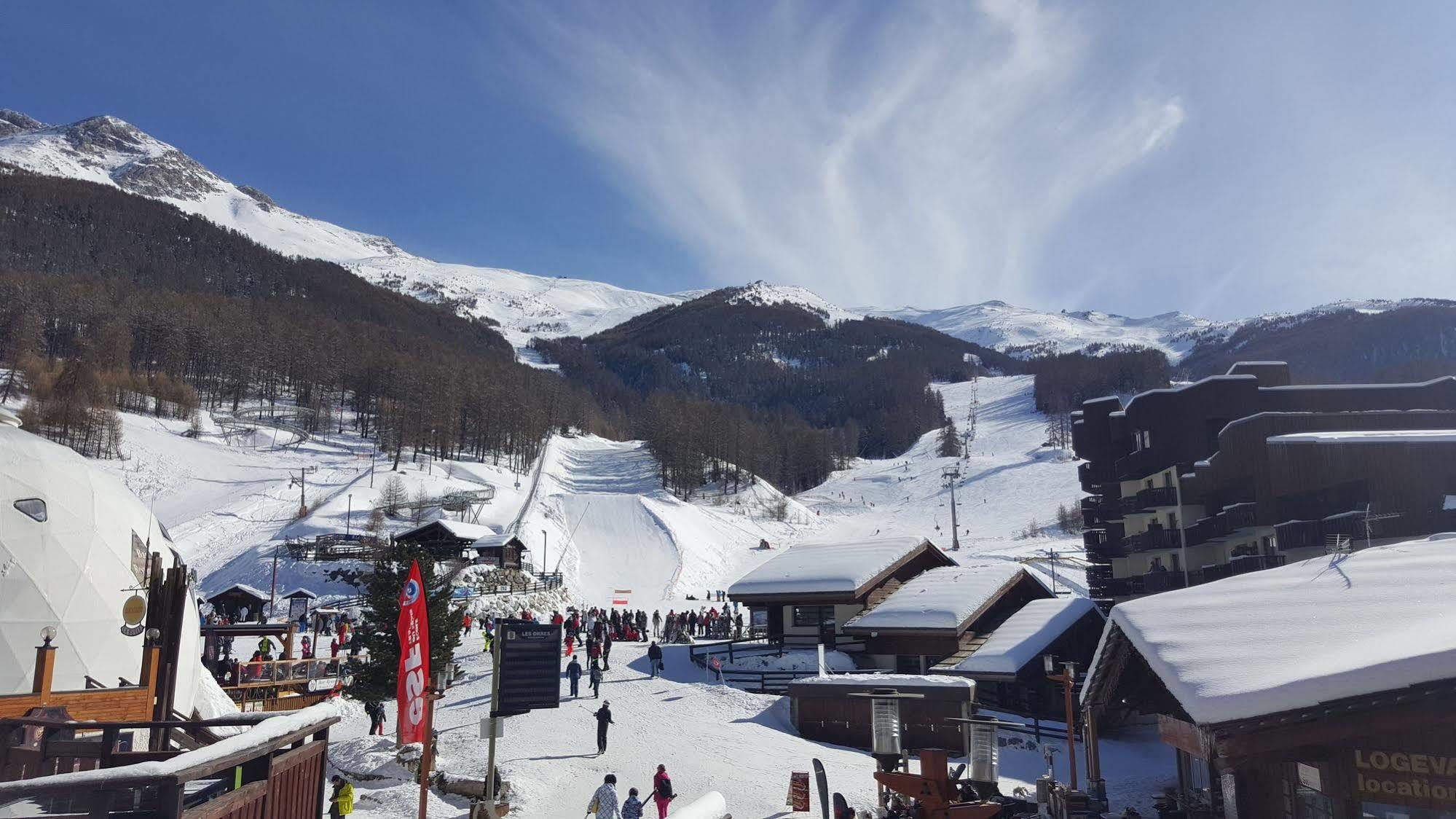 Hotel L'Escale Blanche Les Orres Kültér fotó